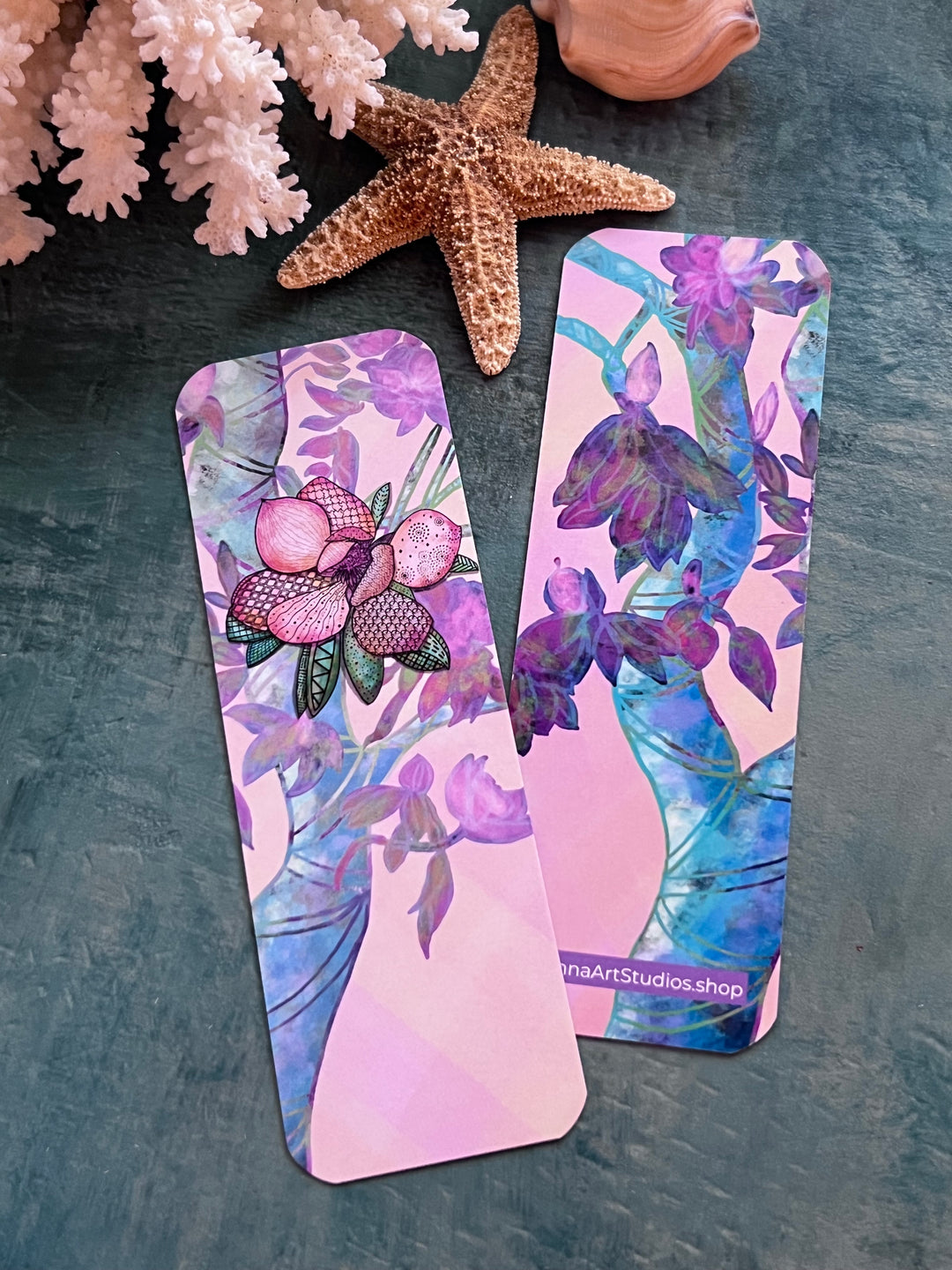 Magnolia 1 | Bookmark 2x6 | Magnolia 1 Bookmark | Magnolia 1 Book Mark for Readers, Students