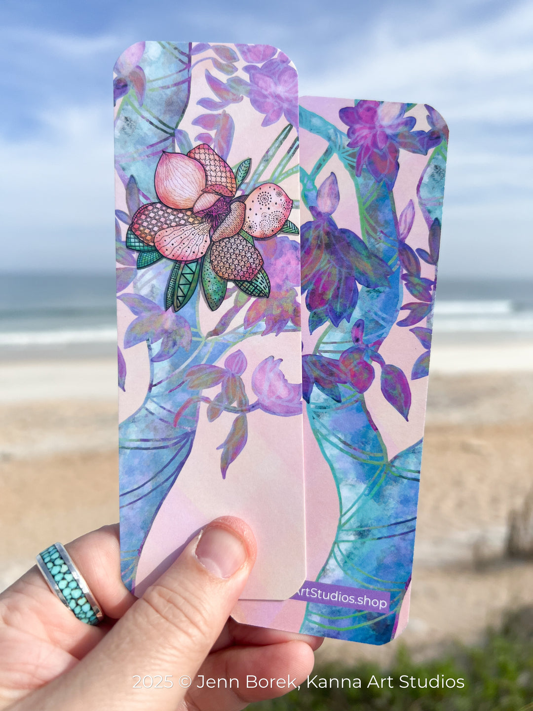 Magnolia 1 | Bookmark 2x6 | Magnolia 1 Bookmark | Magnolia 1 Book Mark for Readers, Students