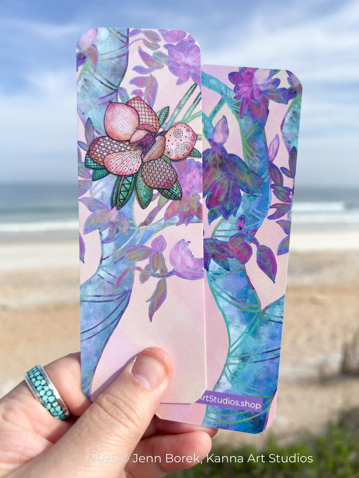 Magnolia 1 | Bookmark 2x6 | Magnolia 1 Bookmark | Magnolia 1 Book Mark for Readers, Students