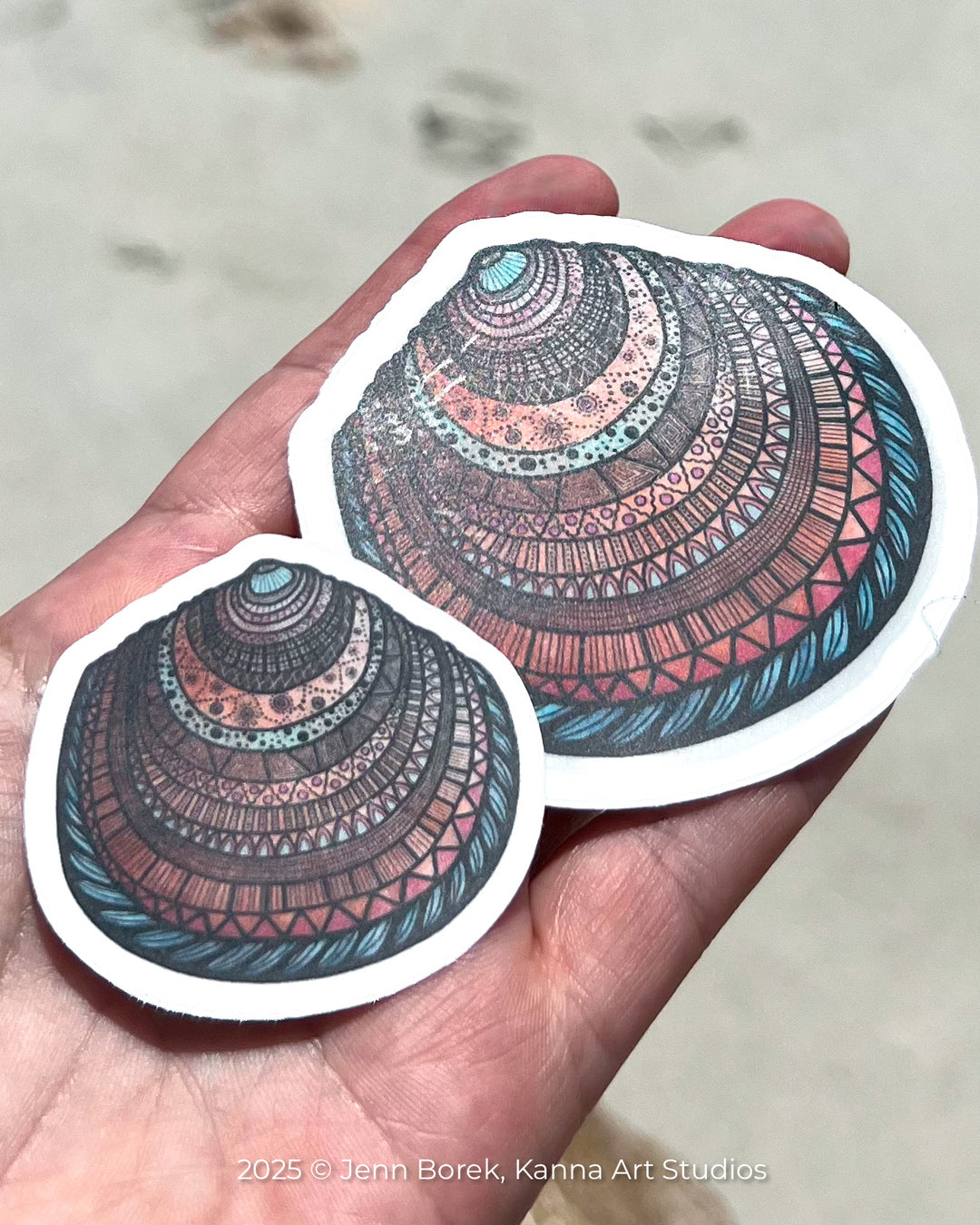 Buttercup Lucine | Stickers 2" or 3" | Buttercup Lucine Vinyl Sticker | Clear, Buttercup Lucine Decal for Laptop, Water Bottle, Journal, Gift for Ocean Lovers