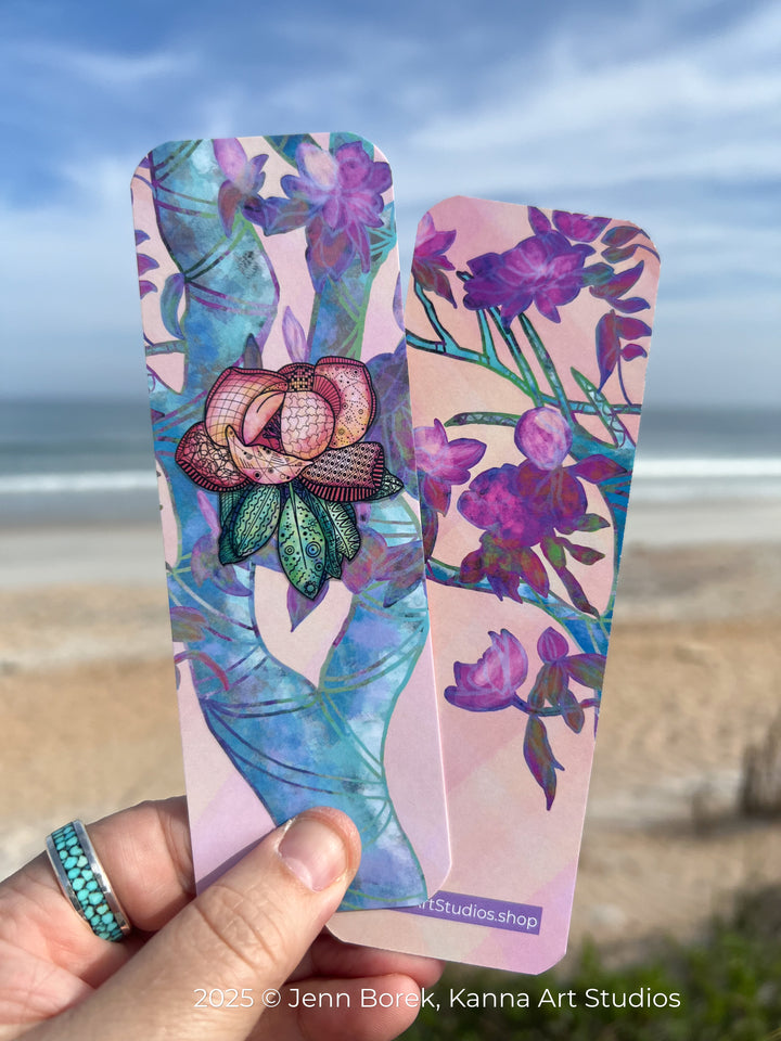 Magnolia 2 | Bookmark 2x6 | Magnolia 2 Bookmark | Magnolia 2 Book Mark for Readers, Students